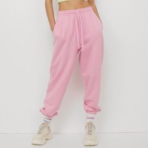 NWT H&M Pink Joggers